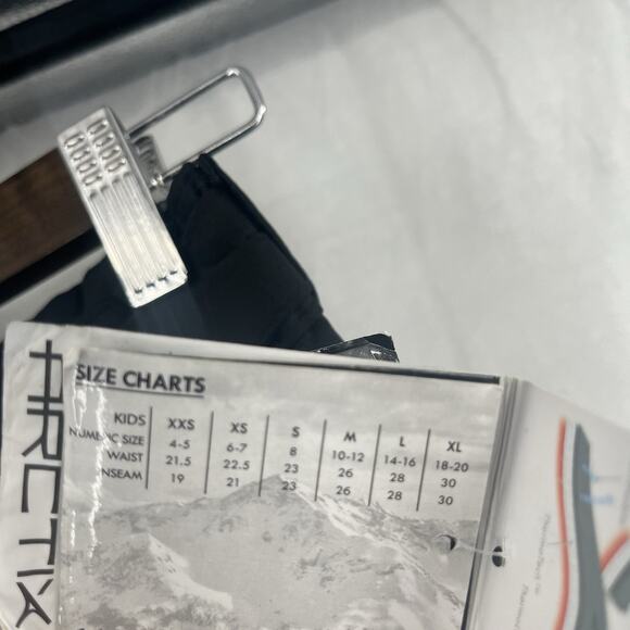 ARCTIX Black Reinforced Insulated Snow Pants Size 5K M 10-12 NWT - Picture 7 of 9